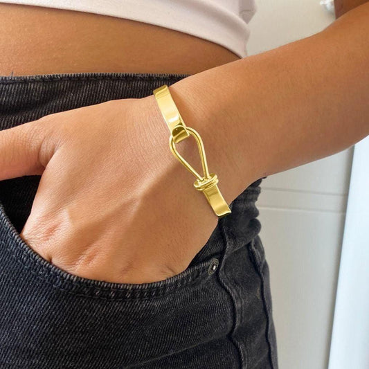 18k Gold Vermeil bangle