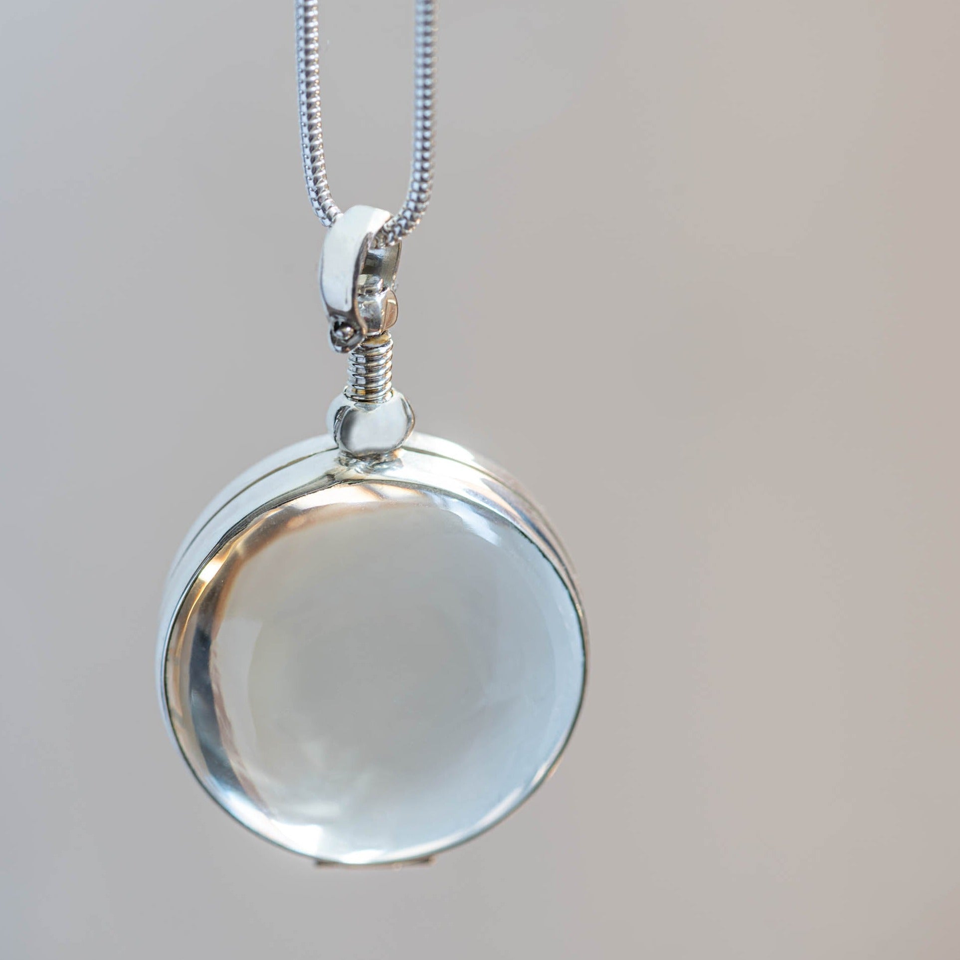 Glass 2025 locket necklaces